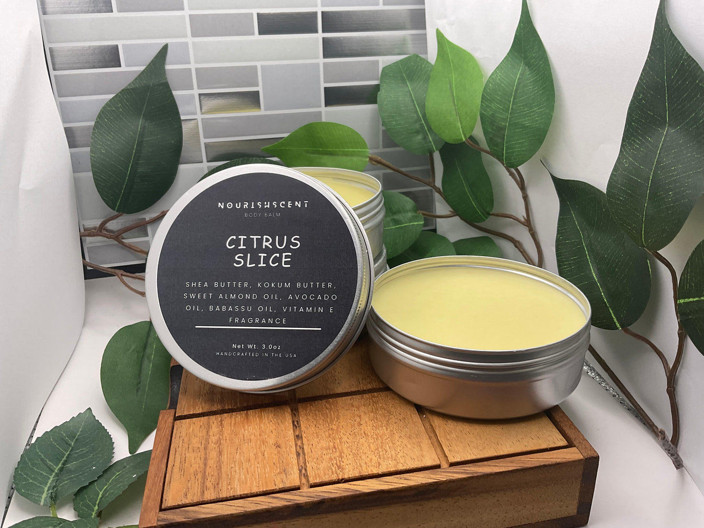 Body Balm Citrus Slice scented